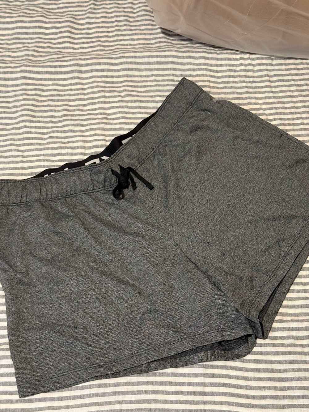 Nike Women's Gray Athletic Drawstring Shorts